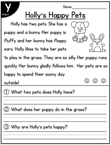 Engaging Kindergarten Reading Worksheets PDF | Fun Learning Activities