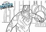 Black Panther In Marvel Coloring Page  Free Printable Pages sketch template