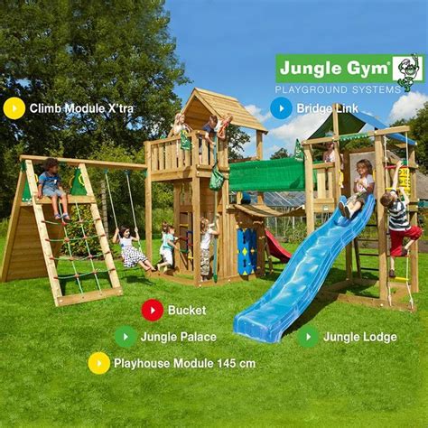 Climbing Frame Jungle Gym Super Combo 3+ Years Climber Playcentre | Outdoor jungle gym, Jungle ...