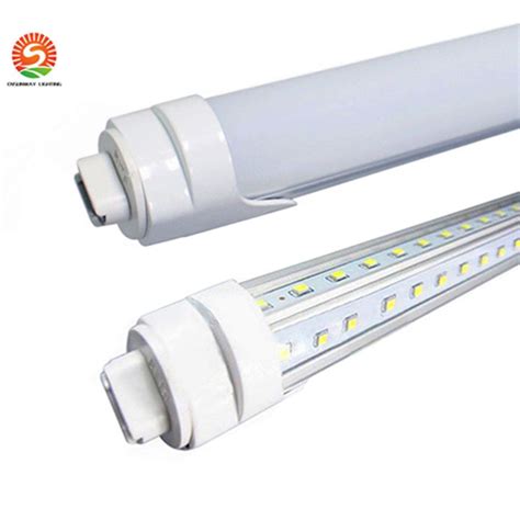 6ft T8 Led Tube Light R17d Cooler Door Led Tube 6 Foot Dual Rows SMD2835 V Shaped Led Light Bulb ...