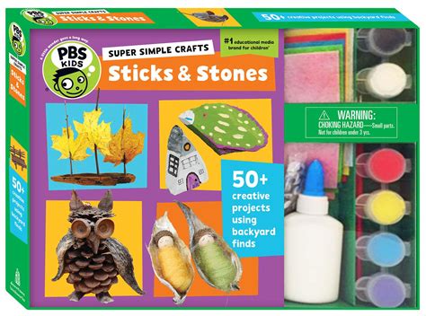 Super Simple Crafts: Sticks and Stones | Book by Editors of PBS KIDS ...