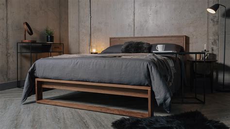 Leith Modern Solid Wood Bed | Natural Bed Company