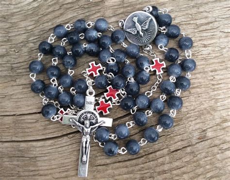 Catholic Rosary Prayer Beads Rosary Beads Holy Spirit - Etsy