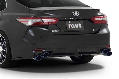 TOM'S Racing- Stainless Axleback Exhaust System for 2018+ Toyota Camry | APEXi USA