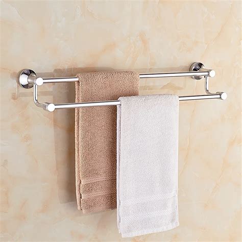 Jieshalang Space Aluminum Multifunctional Double Pole Towel Hanging Bathroom Hanging Toilet ...