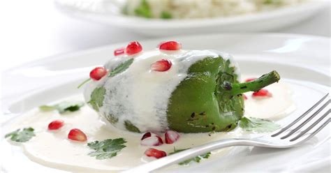 Chiles en Nogada | Traditional Vegetable Dish From Mexico