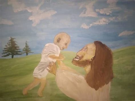 Jesus Holding Baby by jonvecci on DeviantArt