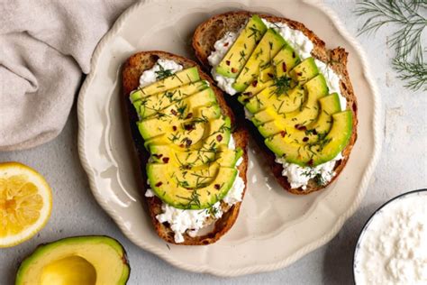 Protein-Packed Cottage Cheese Avocado Toast | New England Dairy