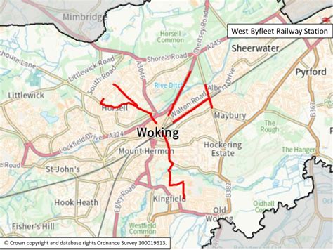 Woking Town Local Cycling and Walking Infrastructure Plan (LCWIP) - Surrey County Council