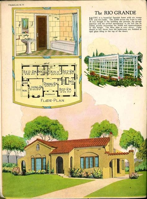 Awasome Spanish Colonial Revival House Plans References