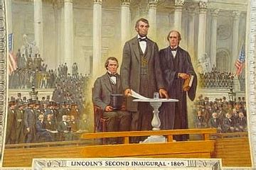 Lincoln's Second Inaugural Address Speech / Abraham lincoln, second inaugural address; - bmp-flab