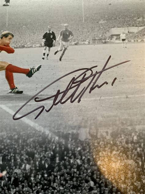 Signed Geoff Hurst England 1966 World Cup Final Montage - Its Signed Memorabilia