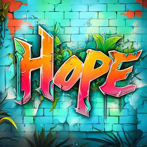 Hope Graffiti Art