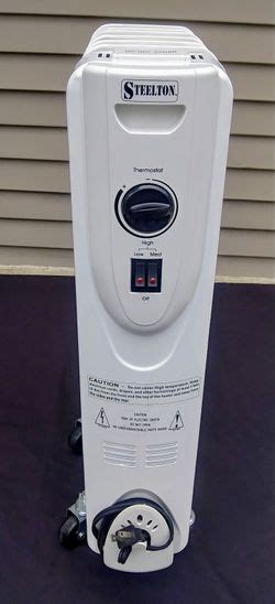 STEELTON PORTABLE ELECTRIC OIL FILLED HEATER for Sale in Greenville, SC - OfferUp