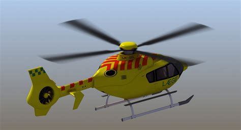 3D Ec135 Air Ambulance - TurboSquid 1382232