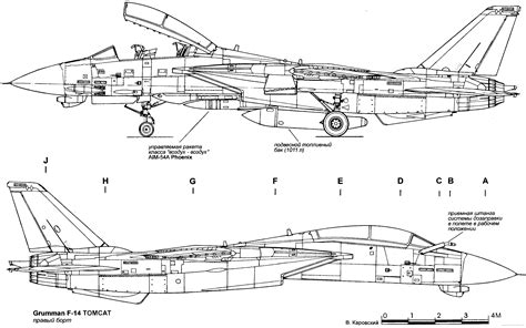 F 14 Tomcat Schematic