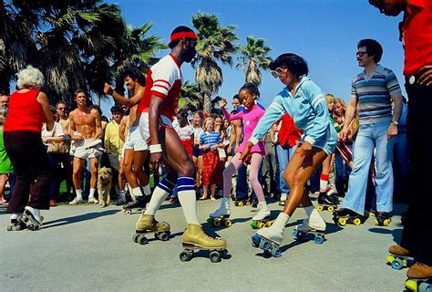 Venice Beach 1970s Picture by: Lasse Persson | Roller skating outfits, Roller skates vintage ...