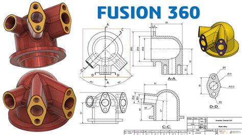 Fusion 360 Tutorial #17 | 3D Model Basic - YouTube