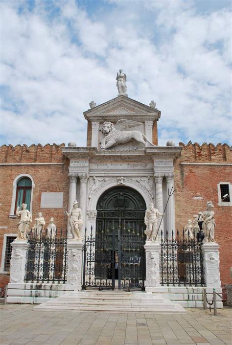 Main façade of the Venetian 'Arsenale' | Download Scientific Diagram