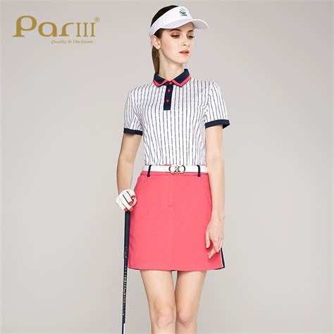 Golf performance polo shirts for women