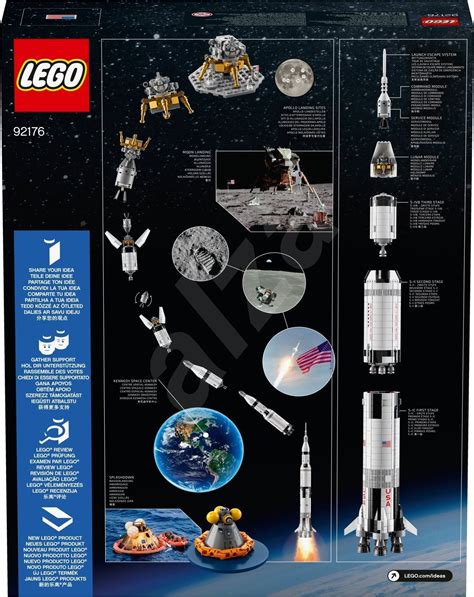 LEGO NASA Apollo Saturn V (92176) Relaunch First Look - The Brick Fan