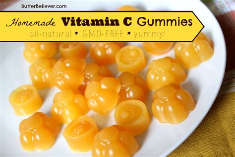 Tasty Orange & Honey Homemade Vitamin C Gummies - Butter Believer