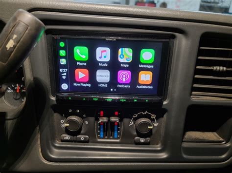 Chevy Silverado Aftermarket Radio