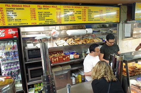 The late night bagel stores of Brick Lane, east London