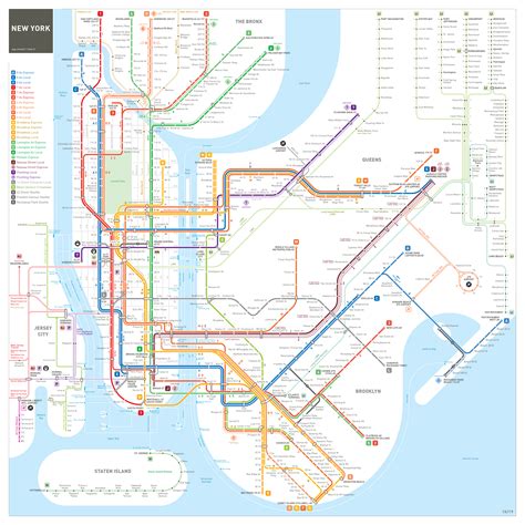 New York City Subway Map : inat