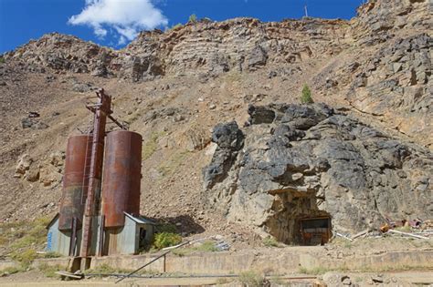 Abandoned Eagle Mine and Belden, Colorado Mining District