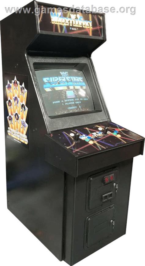 WWF WrestleFest - Arcade - Artwork - Cabinet