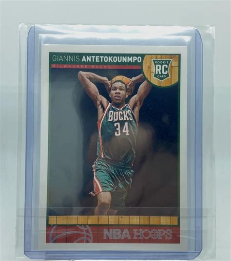 Giannis Antetokounmpo rookie card : r/basketballcards