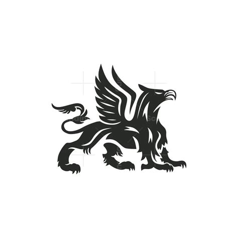 Gryphon logo | Griffin logo, Logo design, Gryphon tattoo