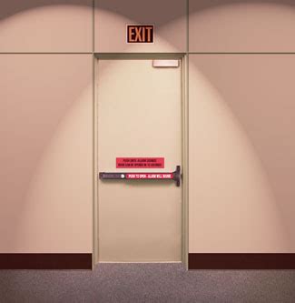 Exit Door Alarms - Options & Considerations | LockNet