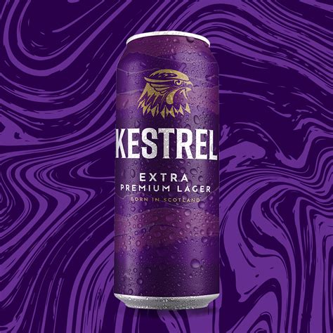 Kestrel Premium Lager, 4 x 500ml Cans - Kestrel Beer