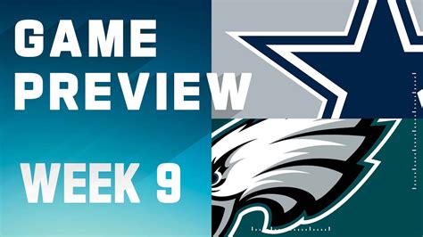 Dallas Cowboys vs. Philadelphia Eagles | 2023 Week 9 Game Preview ...