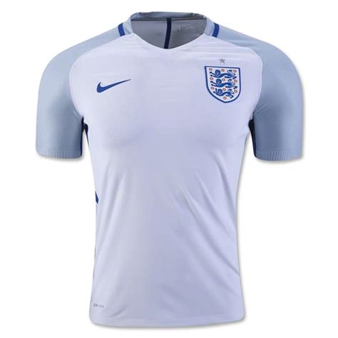 England 2016 Authentic Home Soccer Jersey - WorldSoccerShop.com | New football shirts, Soccer ...