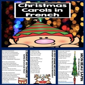 French Christmas Carols - les chansons de Noël by The Beaming Teacher