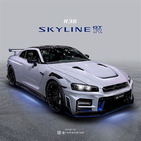 ⚡️SKYLINECULTURE ⚡️ on Instagram: “• R36 GTR Concept 💙 • Follow @skylineculture for more! 👈 • 👨 ...