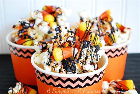 (20 crafty days of halloween) candy corn popcorn - See Vanessa Craft | Halloween candy corn ...