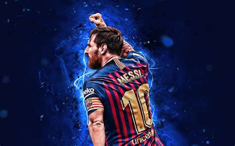 Leo Messi, back view, FCB, Barcelona FC, goal, Spain, argentinian ...