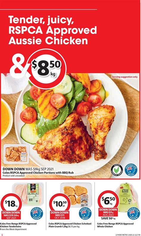 Coles Current catalogue 24/08 - 30/08/2022 [6]