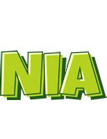 Nia Logo | Name Logo Generator - Smoothie, Summer, Birthday, Kiddo, Colors Style