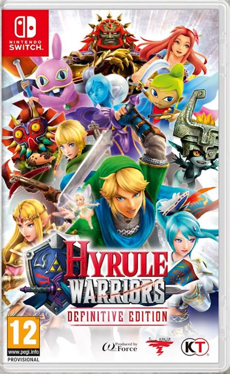 European Hyrule Warriors: Definitive Edition boxart