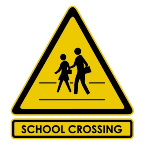 School Crossing Sign - Etsy