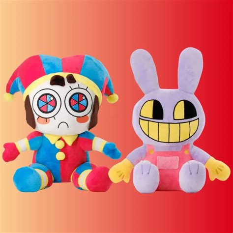 Presale The Amazing Digital Circus Anime Cartoon Plush Pomni Jax Plush Doll Theater Rabbit Doll ...