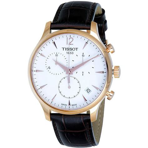 Tissot - Tissot Tradition Classic Chronograph Rose Gold-plated Mens ...