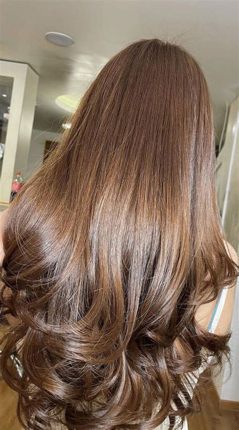 70 Hottest Brown Hair Colour Shades For Stunning Look : Silky Chocolate ...