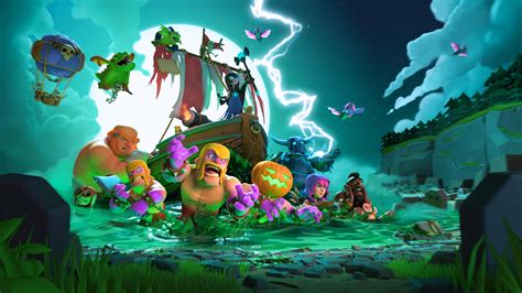 3440x1440 Clash Of Clans Halloween 4k UltraWide Quad HD 1440P ,HD 4k ...