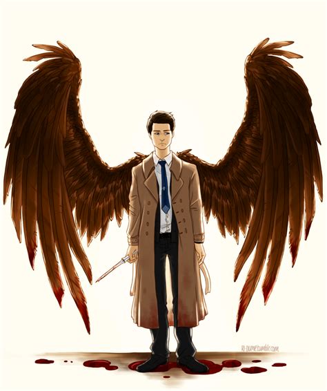 Castiel by Riding-Lights on deviantART | Arte sobrenatural, Sobrenatural, Anjos